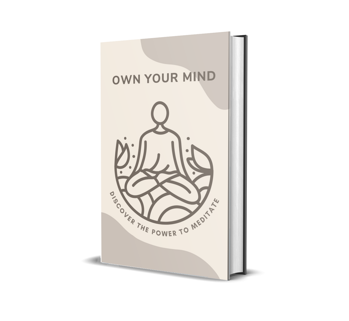 eBook titled 'Own Your Mind' with a meditation icon on a white background.